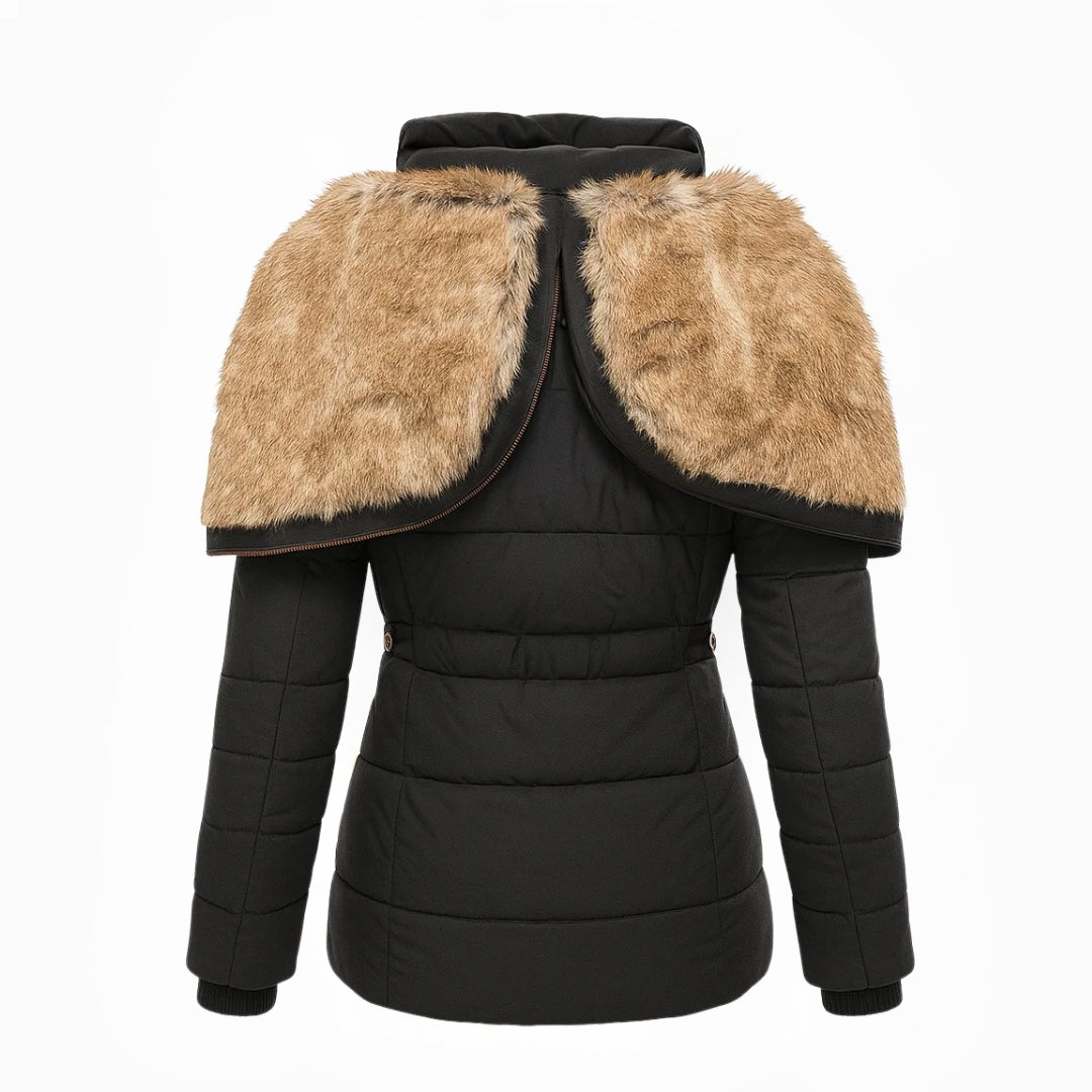 Hanneke | Gewatteerde Winterjas met Capuchon