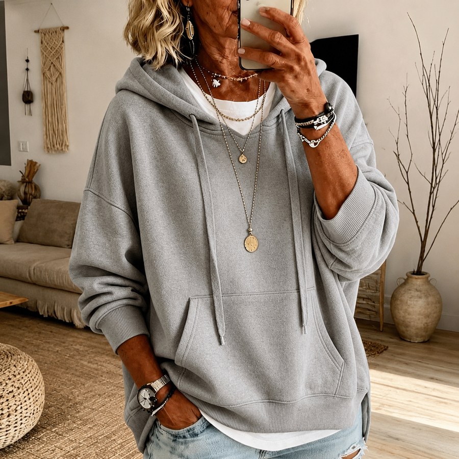Judith | Oversized Poncho Hoodie
