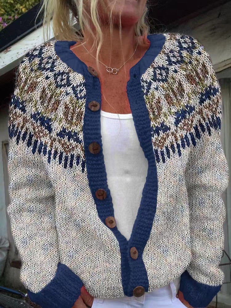 Vera | Vintage gebreide cardigan