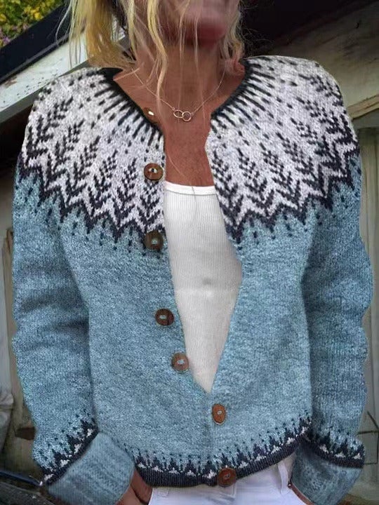 Nienke | Vintage gebreide cardigan
