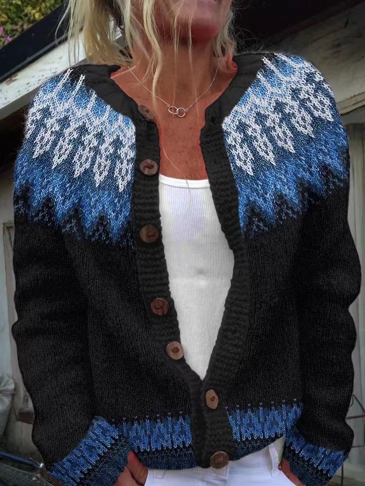 Dorien | Vintage gebreide cardigan