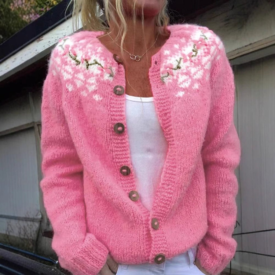 Corrie | Vintage gebreide cardigan