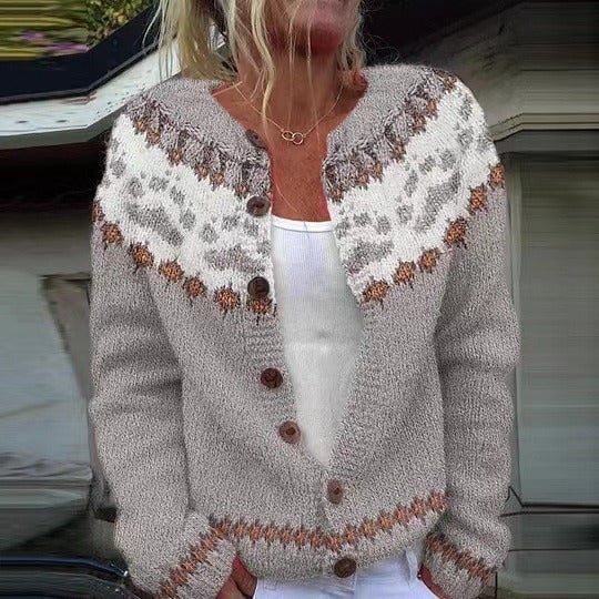 Henny | Vintage gebreide cardigan
