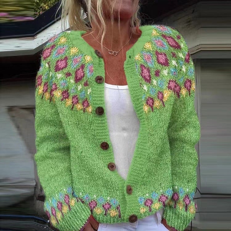 Marjolein | Vintage gebreide cardigan