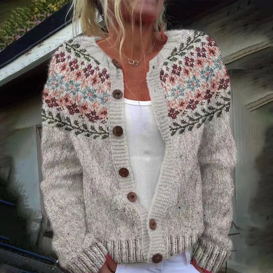 Brechtje | Vintage gebreide cardigan
