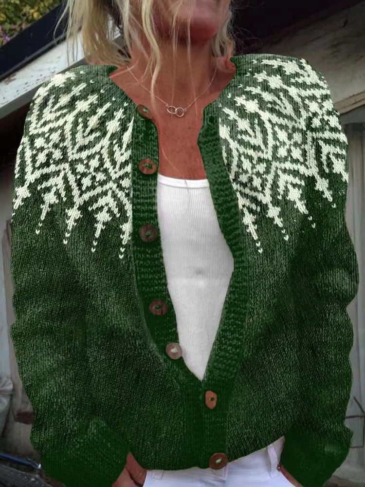 Evelien | Vintage gebreide cardigan